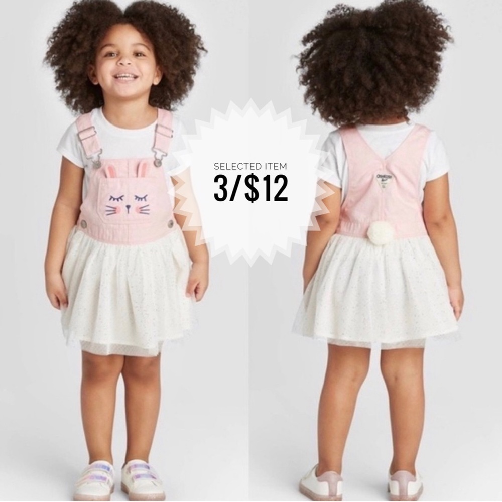 OshKosh B’Gosh Bunny Skirt-all Toddler Girl Size 4T